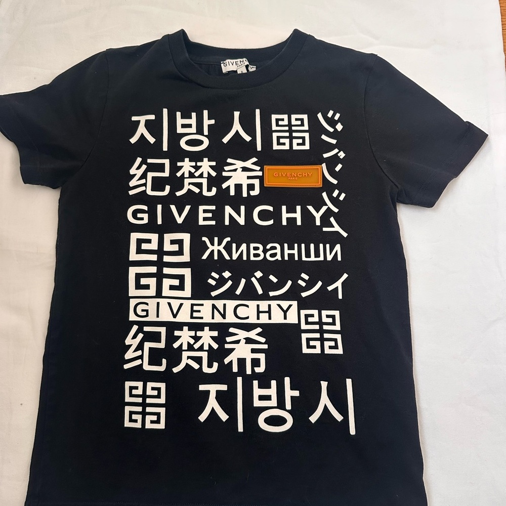 Givenchy Kids logo print cotton t-shirt